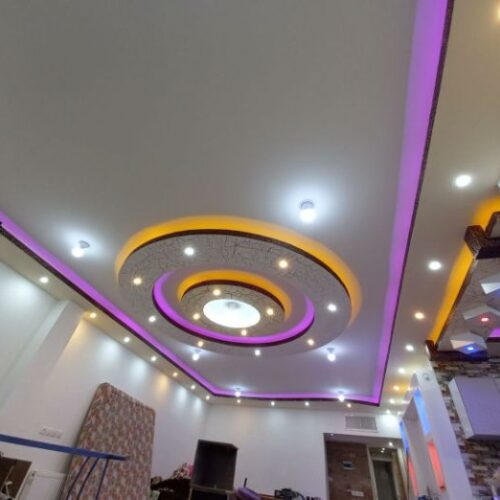اجرای کناف وpvc