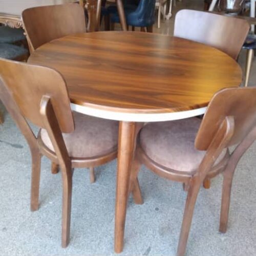 تولید وپخش میز وصندلی چوبی