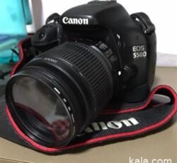 دوربین عکاسی حرفه ای canon 550d