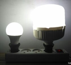 تعمیر انواع لامپ حبابی ال ای دی سوخته