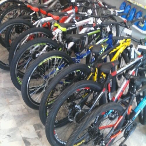 دوچرخه های جدید حرفه ای و دنده ای سایز های مختلف نو آکبند
