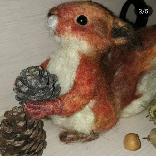عروسک سنجاب کچه
