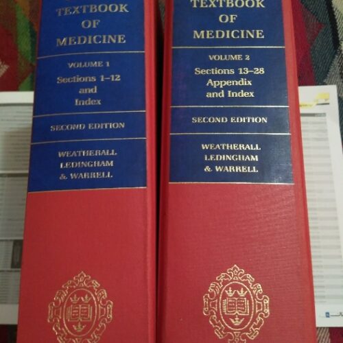 دو جلد کتاب تخصصی پزشکی آکسفورد اصل