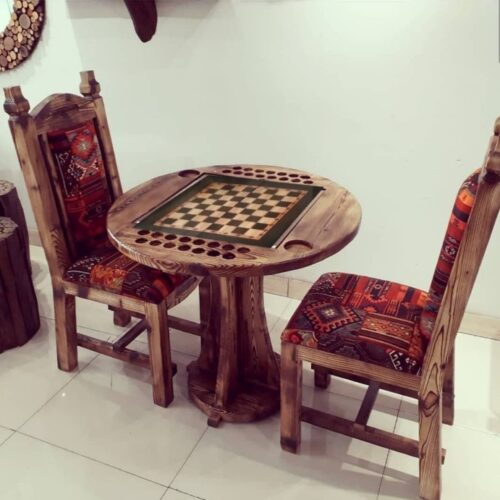 میز بازی تخته نرد و شطرنج