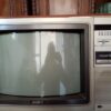 تلویزیون سونی قدیمی گلاسیک رنگی 2عدد ویک سیاه و سفید خیلی تمیز
