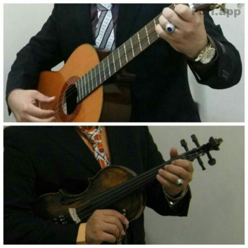 تدریس حرفه ایی ویولن و گیتار