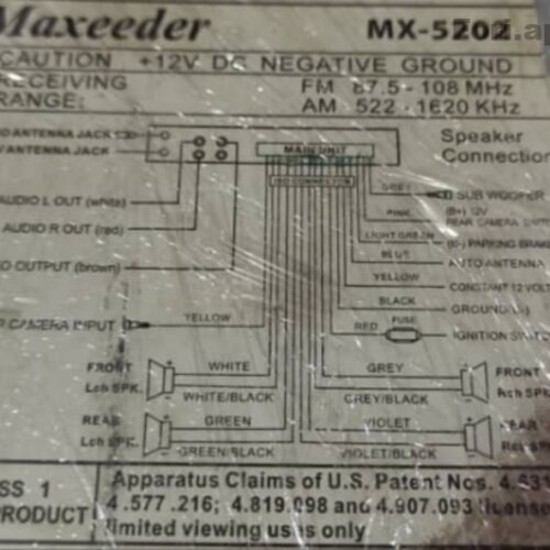 ضبط maxeeder LCD