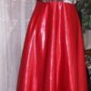 لباس مجلسی ساتن آمریکایی قرمز شاین