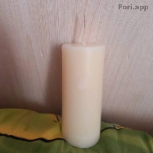 شمع استوانه ای کوچک