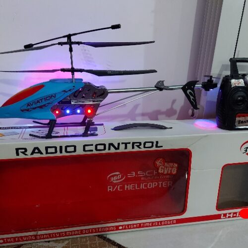 هلیکوپتر کنترلی بدنه استیل