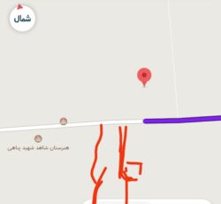 مشکین دشت ۲۰۰متر زمین بلوار احسانیه خیابان معلم