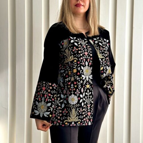 کت  مخمل سوزندوزی