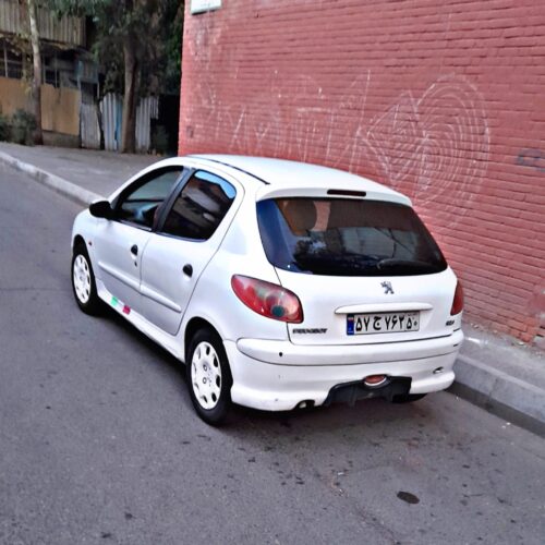 پژو 206 تیپ2 مدل 1384