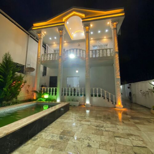 سلام خانه ویلایی نوساز و کلید نخورده