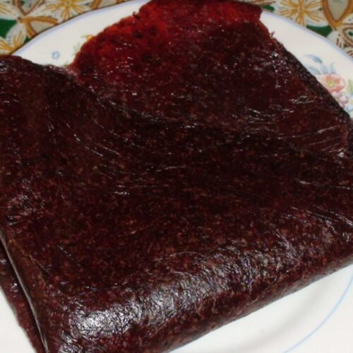 لواشک خانگی دارم ترکیب شده میوه ترش