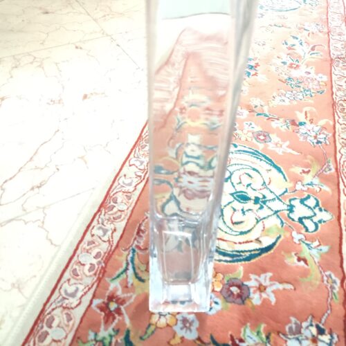 یک جفت گلدان بلند و چهار گوش