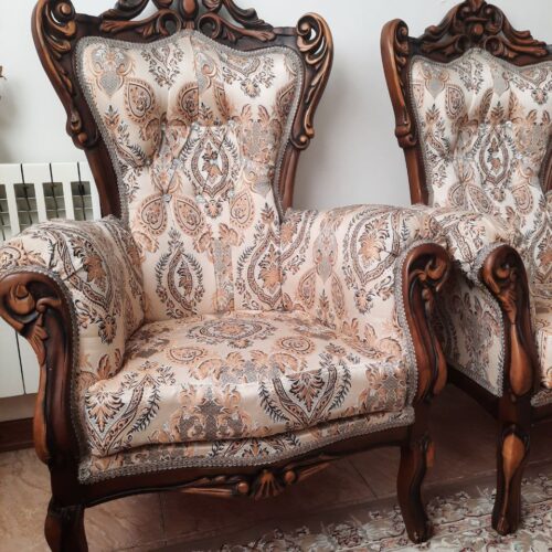 مبل 9نفره پایه استیل کاملا سالم