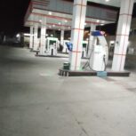 کارگر اپراتور جایگاه سوخت cng