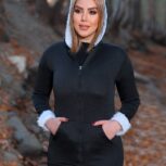 سویشرت زنانه کلاه خز