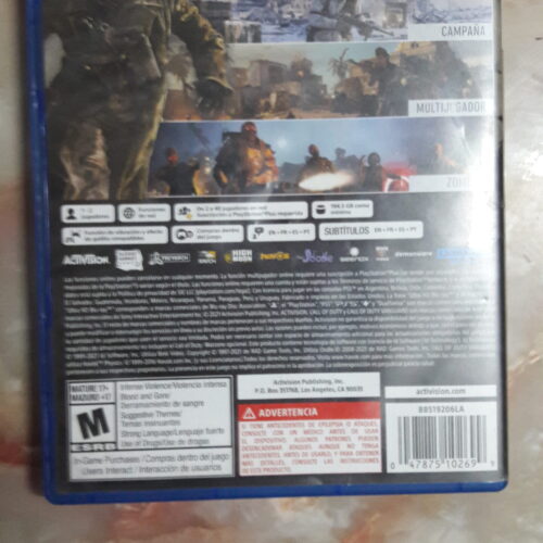 بازی call of duty vanguard برای ps5