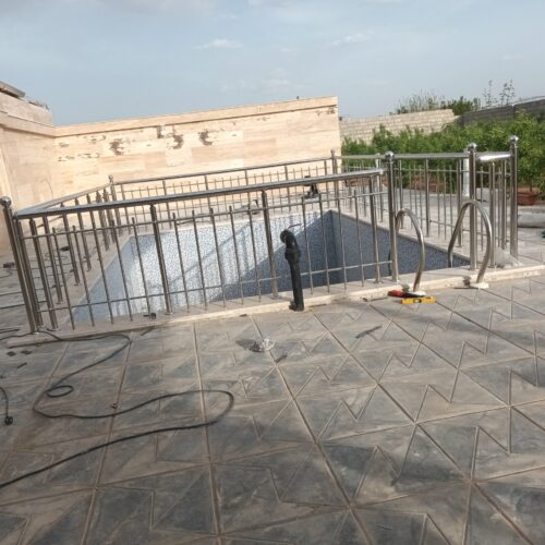 نصب نرده استیل و اهنی