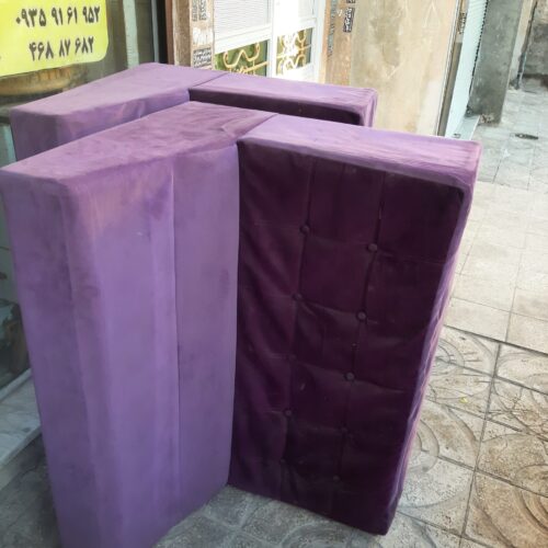 مبل ال بنفش