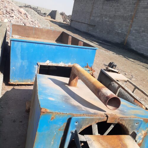 آسیاب گونی ومشما وان شستشوی 4متری وماردون