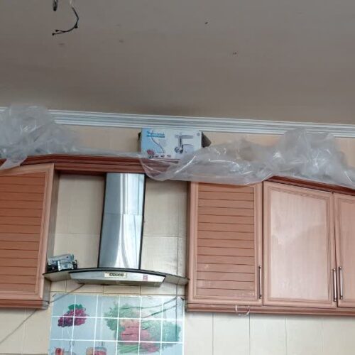 کابینت MDF همراه با عجاغ گاز و هود و چراغ قیمت توافقی