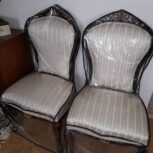 مبل استیل چوب راش پایه کوتاه