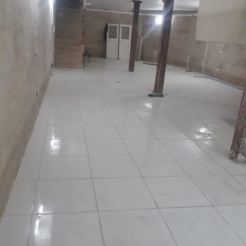 زیر زمین بمساحت 130 متر