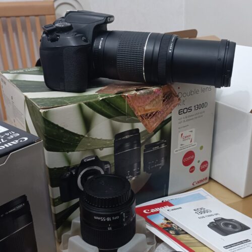 پک کامل کنون 1300 با دو لنز