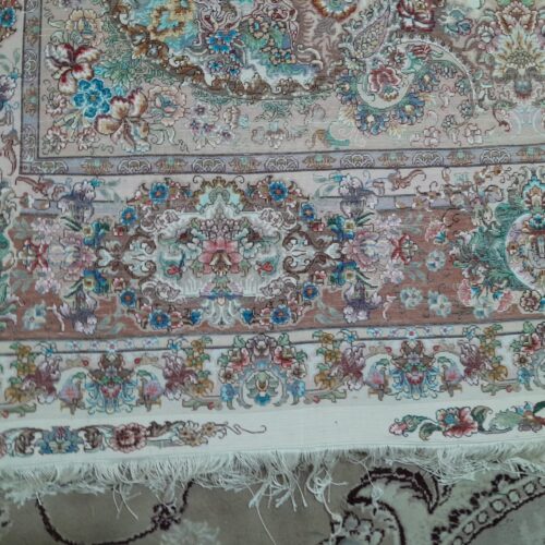 6 متری خطیبی کف ابریشم طرح سیمرغ