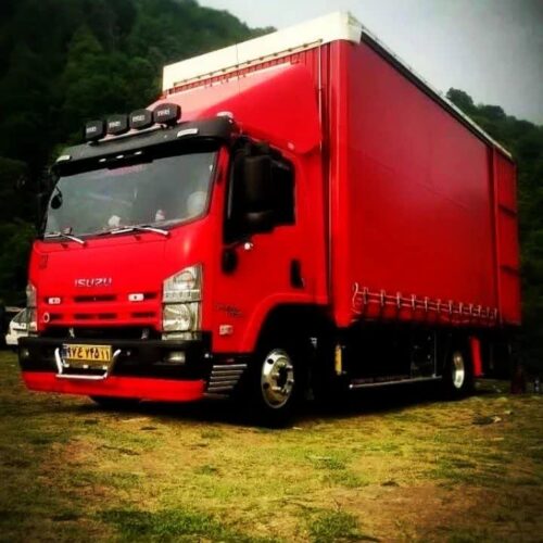 پایانه حمل و نقل کالا بورس ماشین برگشتی تریلی جفت تک خاور ایسوزو