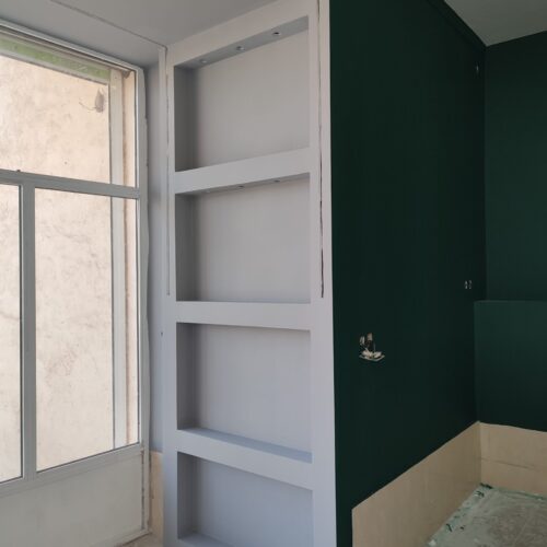 نقاشی ساختمان و پی وی سی