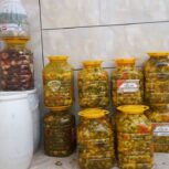 ترشی مخلوط خانگی
