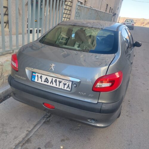 پژو 206 SD V8 موتور TU5مدل آخر 92