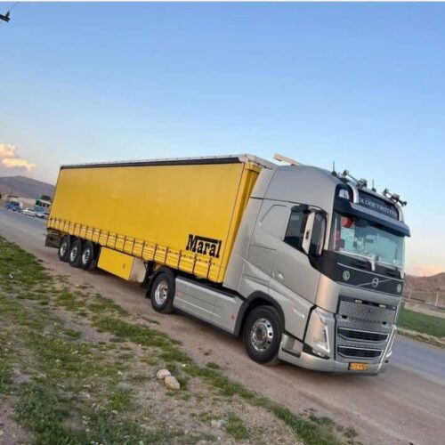 پایانه حمل و نقل کالا بورس ماشین برگشتی تریلی جفت تک خاور ایسوزو