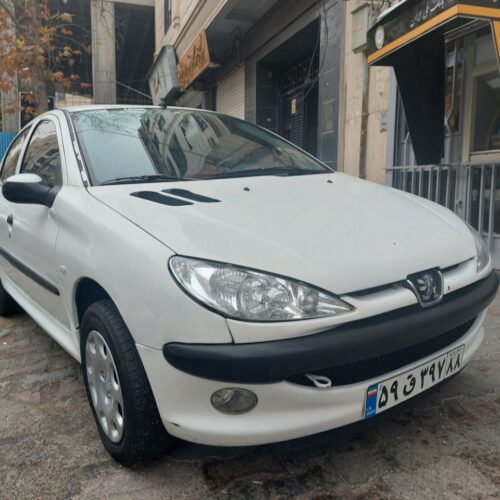 پژو 206 تیپ 2 مدل 1396