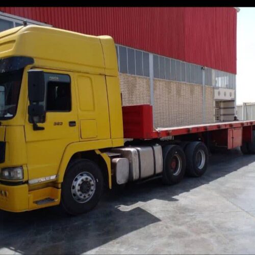 پایانه حمل و نقل کالا بورس ماشین برگشتی تریلی جفت تک خاور ایسوزو