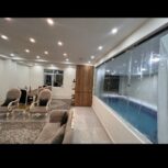 ویلا استخر سرپوشیده داخل پذیرایی