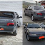 پژو 405 دوگانه کارخانه مدل 96