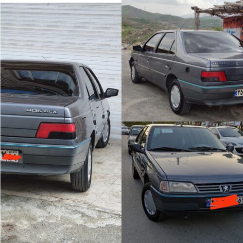 پژو 405 دوگانه کارخانه مدل 96