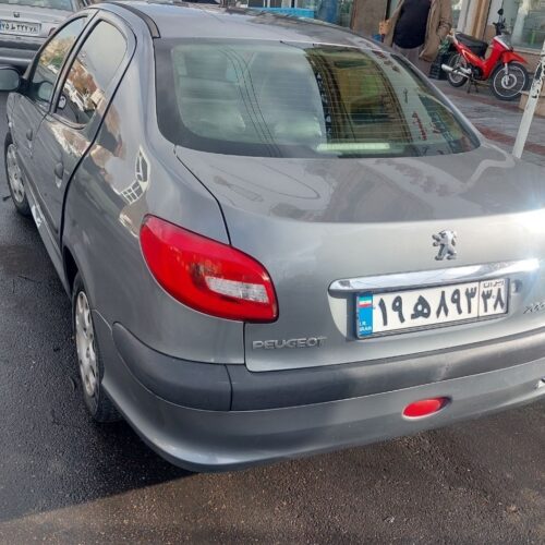 پژو 206 SD V8 موتور TU5مدل آخر 92