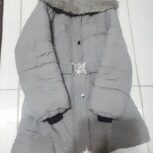 کاپشن دخترانه رنگ خاکی سایز 55