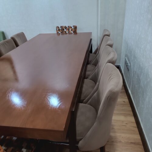 مبل راحتی 7نفره و نهارخوری 10نفره