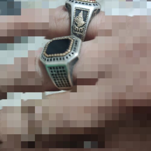 انگشتر عقیق دست ساز