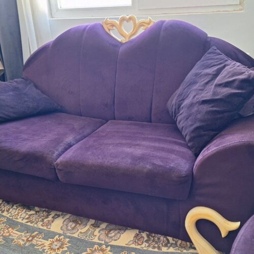 مبل ومیز ناهارخوری 8نفره و4تاعسلی ویه میز وسط