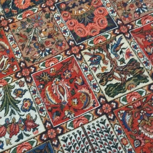 قالی دست بافت چهار لشتری