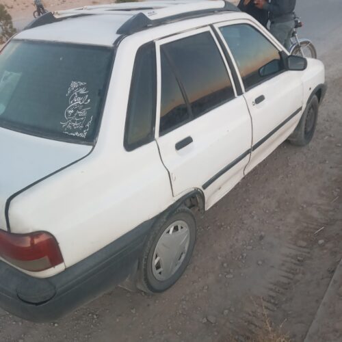 پرایدمدل 78 رنگ سفید