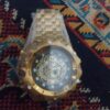 ساعت 3موتور طلایی رنگ